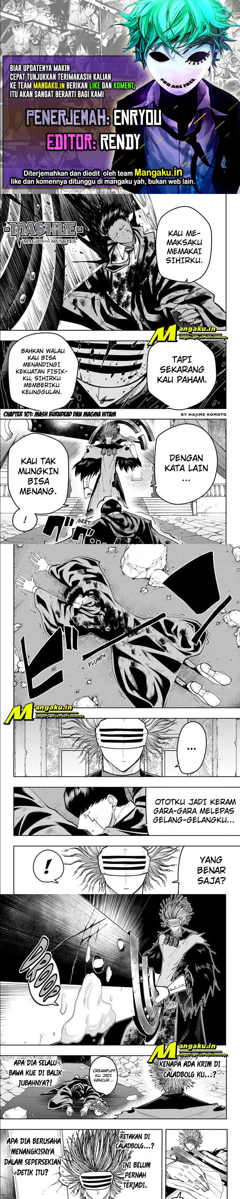 Mashle: Magic and Muscles chapter 101